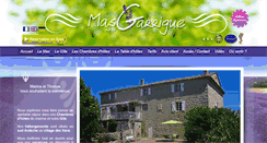 Desktop Screenshot of masdelagarrigue.com